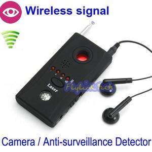   Rf Signal bug detector hidden camera Laser Lens bugging device finder