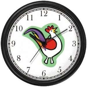  Cornish Hen Bird Animal Wall Clock by WatchBuddy 