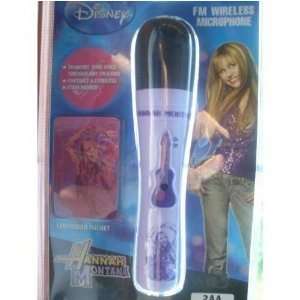   Hannah Montana FM Wireless Cordless Microphone + Magnet Toys & Games
