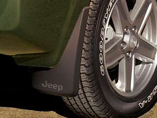 2011 2012 Jeep Patriot Rear Molded splash Guards, Mopar Mud Flaps 