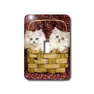 Cats   Kittens in the basket   Light Switch Covers   single toggle 