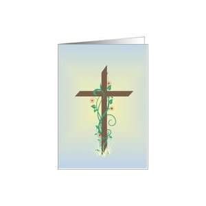 Easter   Cross   Rejoice Card