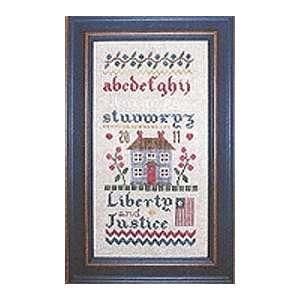    Liberty & Justice   Cross Stitch Pattern Arts, Crafts & Sewing