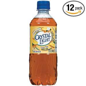 Crystal Light Ready to Drink,Iced Tea, 16 Ounce Bottles (Pack of 12 