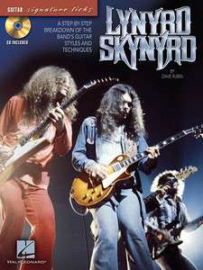 Lynyrd Skynyrd Guitar Lessons Learn to Play Tab Book CD  