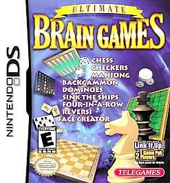 Ultimate Brain Games Nintendo DS, 2007 834815005024  