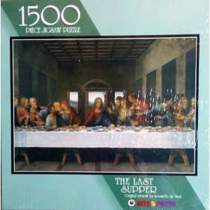  1500 Piece Jigsaw Puzzle   da Vincis The Last Supper 