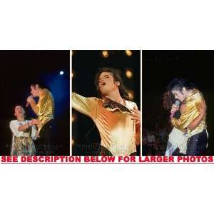  MICHAEL JACKSON DANGEROUS TOUR LOVE MJ (3) RARE 8x10 FINE 