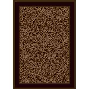  Zimbala Rug   Leopard (54x78 Oval) Furniture & Decor