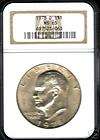 1972 D IKE Eisenhower Dollar Coin Cu Ni Cu Clad 004 NGC Certified MS 