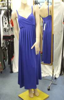 Joseph Ribkoff 10 BNWT Long Flowy Electric Blue Dress  