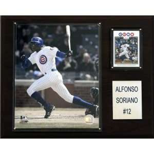  Chicago Cubs Alfonso Soriano 12x15 Player Plaque Sports 