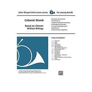 Colonial March (Based on Chester) Conductor Score & Parts  
