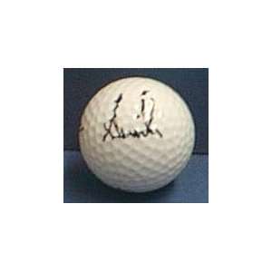 Annika Sorenstam Autographed Golf Ball