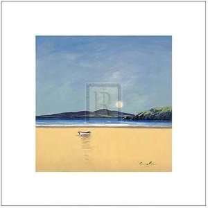  William Cunningham   Moonlit Shore Size 12x12 Poster Print 