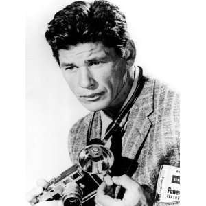 Man with a Camera, Charles Bronson, 1958 1960 Premium Poster Print 