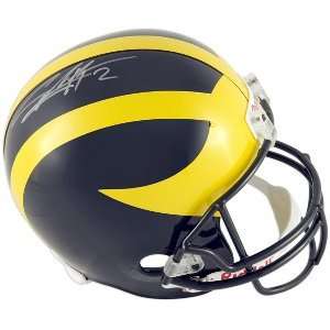 Charles Woodson signed Michigan Wolverines Full Size Replica Helmet
