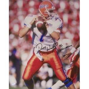 Danny Wuerffel Autographed/Hand Signed Florida Gators 16 x 20 