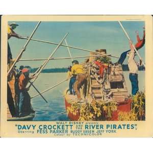 DAVY CROCKETT AND THE RIVER PIRATES FESS PARKER LOBBY