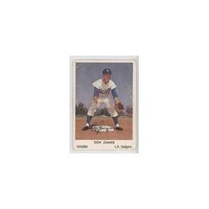    1960 Dodgers Bell Brand #17   Don Zimmer Sports Collectibles