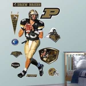 Drew Brees Purdue Boilermakers Fathead NIB