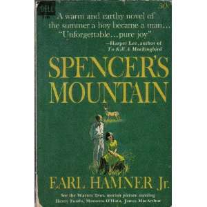  Spencers Mountain Earl Jr. Hamner Books