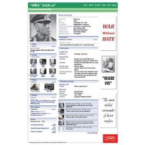  Erwin Rommel WWII FARCE Book Poster