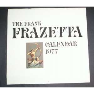  Frazetta Calendar 1977 Frank Frazetta Books