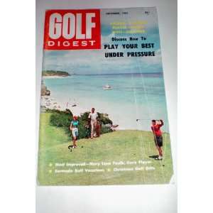 Golf Digest    December 1961    Palmer, Sanders, Player, Hebert, Wall 