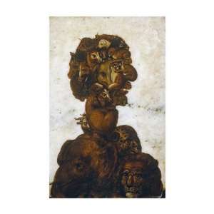 Four Elements   Earth by Giuseppe Arcimboldo. size 18 inches width by 