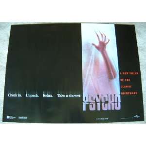  Psycho   Gus Van Sant   Original British Movie Poster 