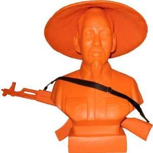  Ho Chi Minh Bust   Orange Vinyl Toys & Games