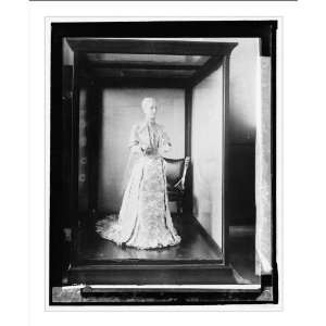 Historic Print (M) Mrs. Ida Saxton McKinley [inaugural dress from 