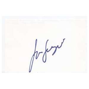 IVAN SERGEI Signed Index Card In Person