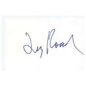 JAY ROACH Signed Index Card In Person