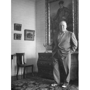  French Director Jean Renoir, Son of Impressionist Painter 