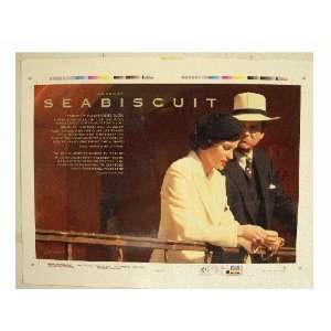    Seabiscuit Trade Ad Proof Sea Biscuit Jeff Bridges 