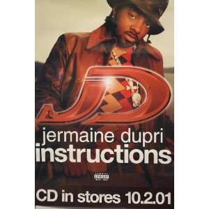Jermaine Dupri   Instructions   Poster 25x37
