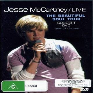 Jesse McCartney The Beautiful Soul Tour by Jesse McCartney ( DVD 