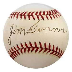  Jim Turner Autographed / Signed Baseball (JSA) Sports 