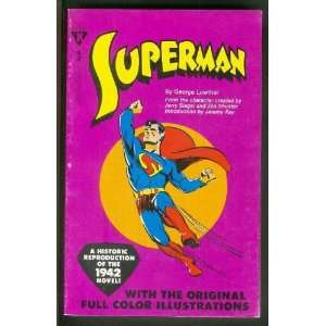  Superman George LOWTHER, Joe SHUSTER Books