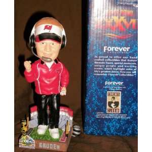  COACH JON GRUDEN (BUCCANEERS) SUPERBOWL XXXVII WORLD 