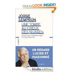   des nuages (French Edition) Jorge Semprún  Kindle Store