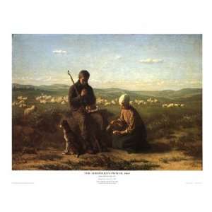    The Shepherds Prayer by Jozef Israels 23x17