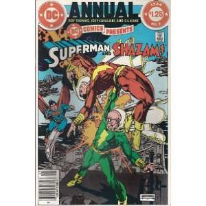    Dc Comics Superman and Shazam No.3 (ANNUAL) JULIUS SCHWARTZ Books