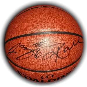 Kobe Bryant & LeBron James Autographed Signed Basketball