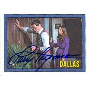 Larry Hagman Autographed/Hand Signed Dallas trading card #13 (Dallas 