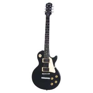  Epiphone LP 100 Les Paul Electric Guitar, Ebony Musical 