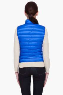 Moncler Electric Blue Liane Vest for women  