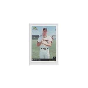   1991 Clinton Giants Classic/Best #12   Matt Davis